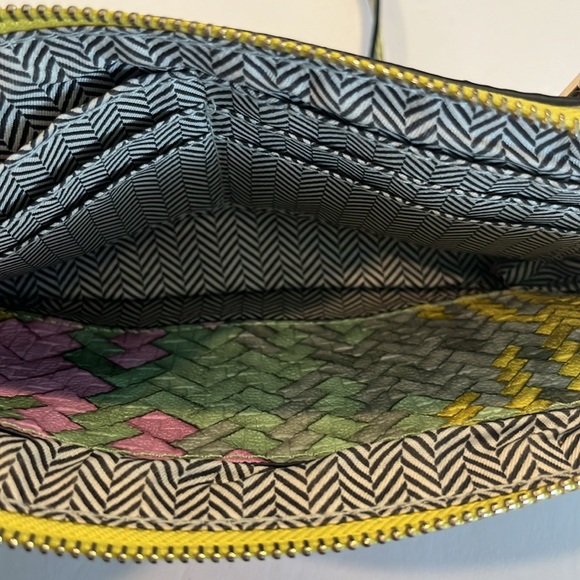 Woven Textured Handbag Shoulder Bag Yellow
Multi color. - Picture 6 of 12